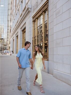 Selfie Leslie Pale Yellow Maxi Dress